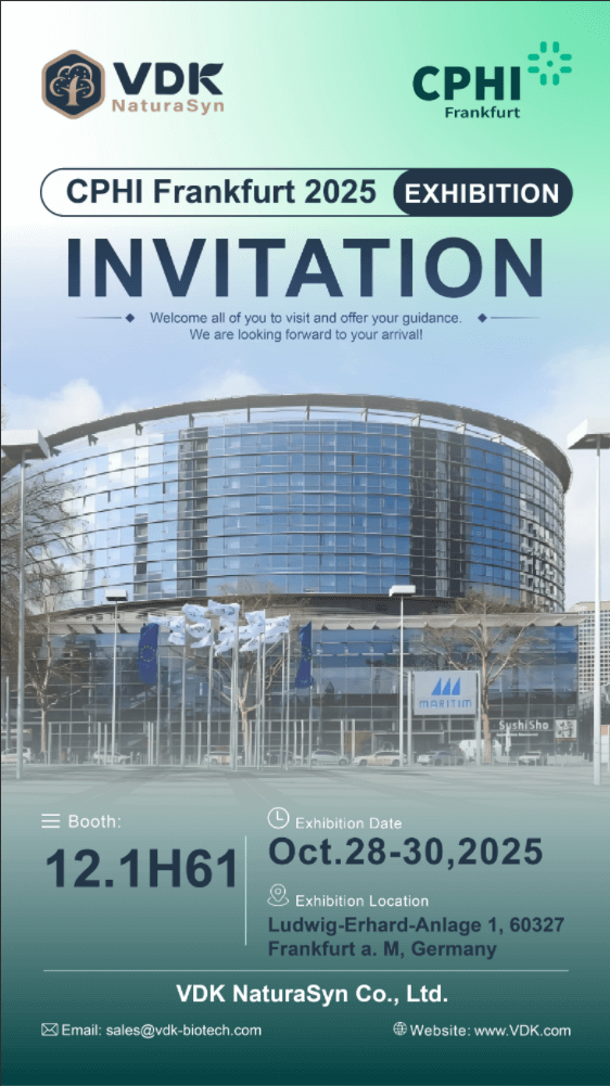 VDK NaturaSyn Presents at 2025 CPHI Frankfurt (Germany), Showcasing Innovative Health Product Ingredient Achievements