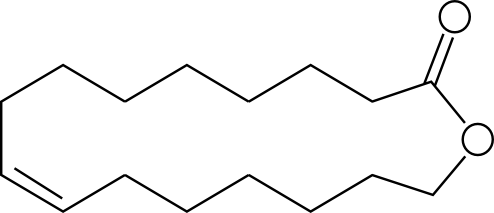 VDK® Ambrettolide Structural Formula